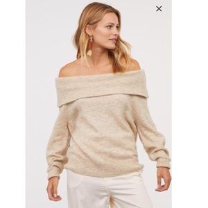 H&M Off the Shoulder Sweater
